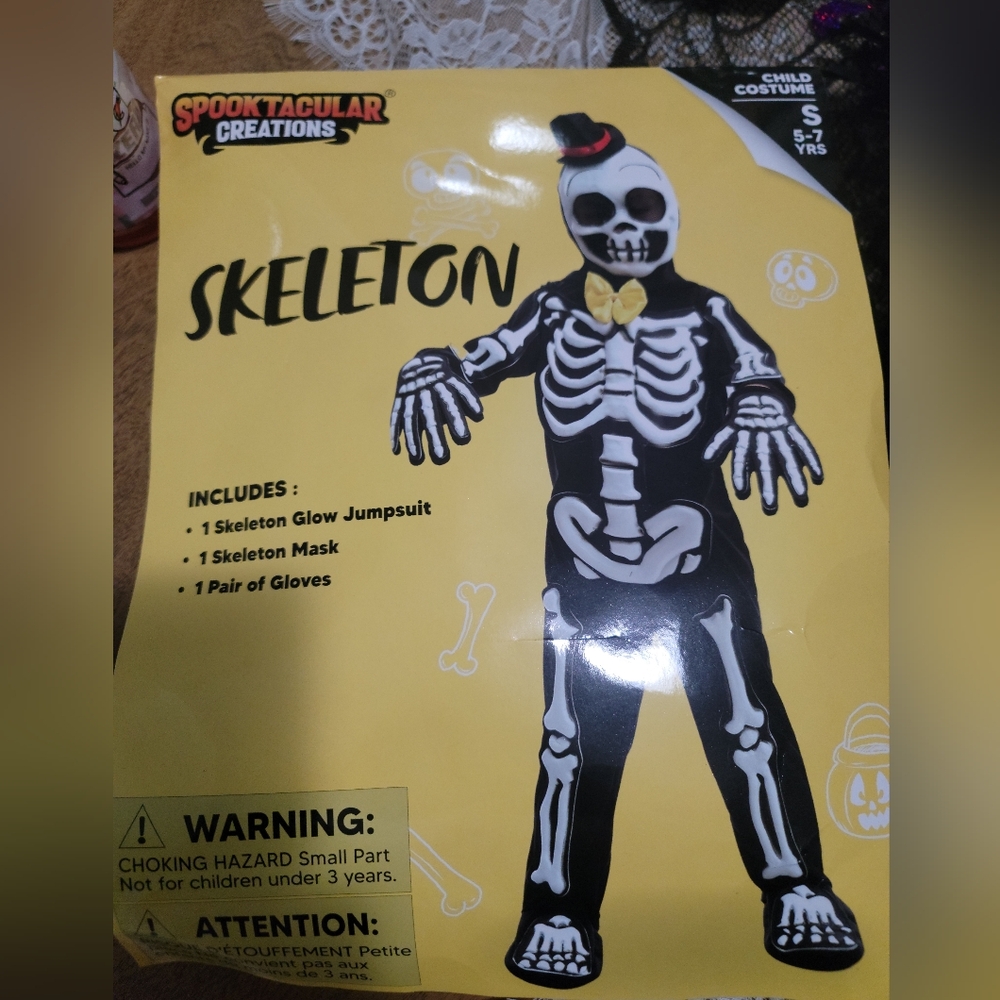 Skeleton Brand New Halloween Costume For Sale